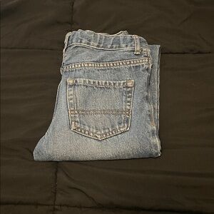 Place Straight Blue Jeans